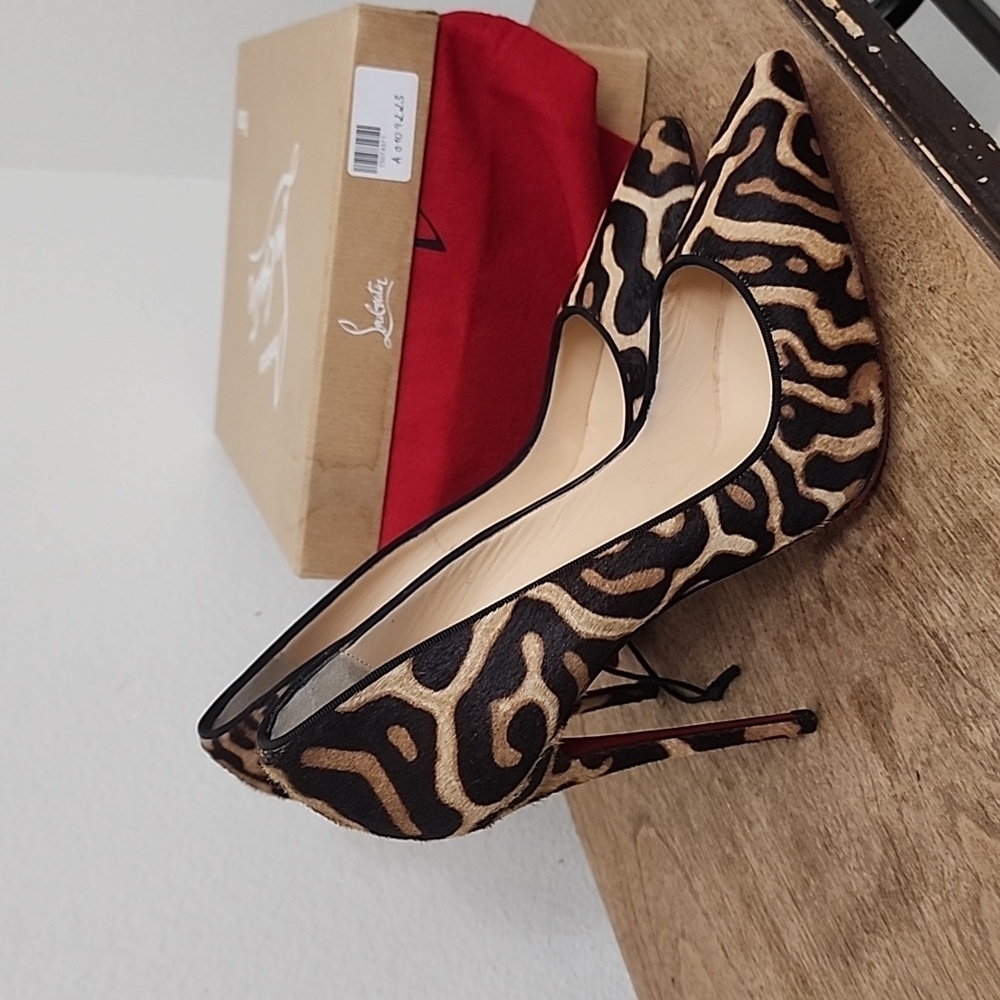 Authentic So Kate Pony Miaou /GG 120  Calfskin Christian Louboutin Heels - Picture 4 of 16